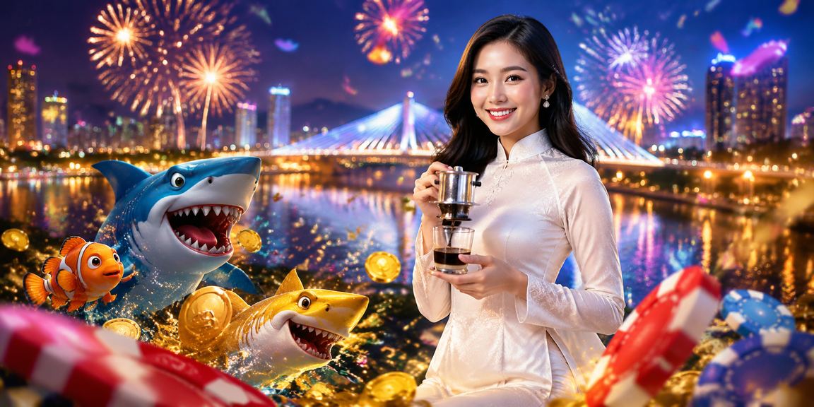 Khung cảnh Đà Nẵng buổi chiều với người dùng theo dõi kèo thể thao trực tuyến trên điện thoại