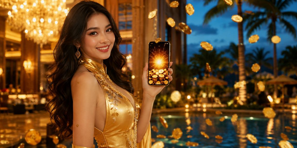 Người dùng tại Phú Quốc trải nghiệm casino trực tuyến trên điện thoại với trang phục áo dài truyền thống